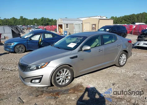 2015 Kia Optima Lx из США, поврежденный, VIN 5XXGM4A74FG471436